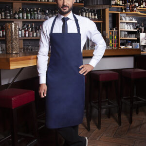 BLS 4 - Fartuch kucharski Basic 75 x 90 cm z klamerką - obrazek 1