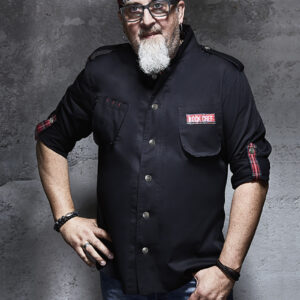 Męska kucharska bluza Raw-Draft ROCK CHEF®-Stage2- RCJM 17 - obrazek 1