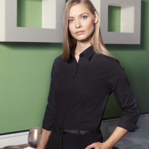 BF 10 - Damska koszula Classic z rękawem 3/4 - obrazek 1