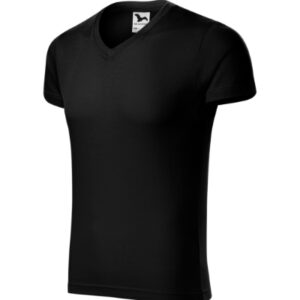Slim Fit V-neck - Koszulka męska - obrazek 4