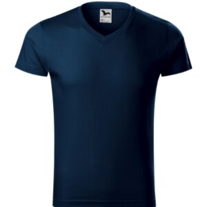 Slim Fit V-neck - Koszulka męska - obrazek 8