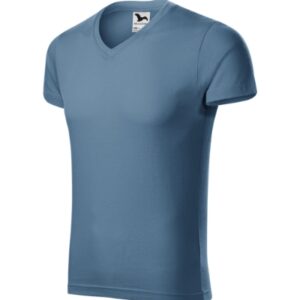 Slim Fit V-neck - Koszulka męska - obrazek 34