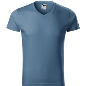 Slim Fit V-neck - Koszulka męska - obrazek 35