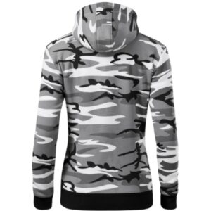 Camo Zipper - Bluza damska - obrazek 3