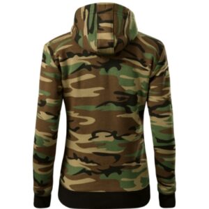 Camo Zipper - Bluza damska - obrazek 6