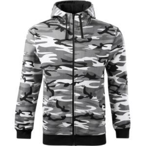 Camo Zipper - Bluza męska - obrazek 2