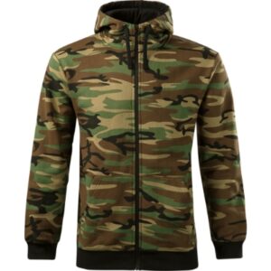 Camo Zipper - Bluza męska - obrazek 5