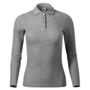 Pique Polo LS - Koszulka polo damska - obrazek 5