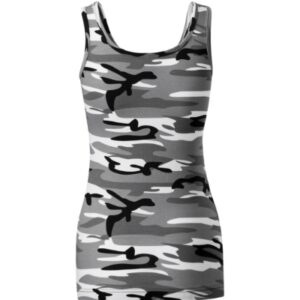 Camo Triumph - Top damski - obrazek 3
