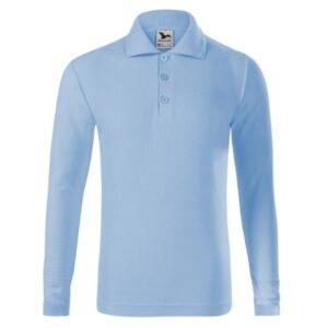 Koszulka polo dziecięca Pique Polo LS Malfini 241 - obrazek 2