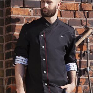 Męska kucharska bluza ROCK CHEF®- RCJM 2 - obrazek 1